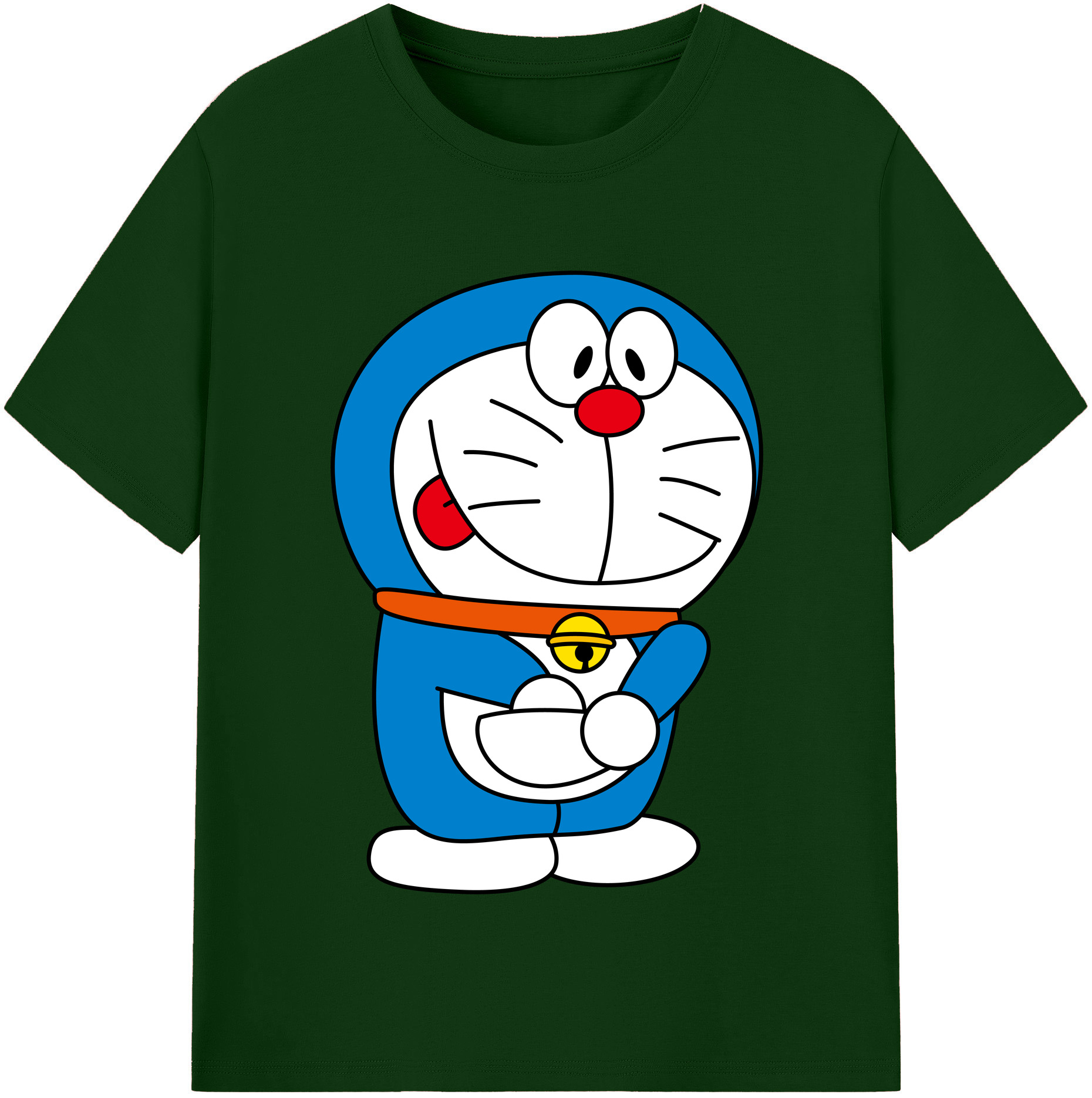 （画像用） ドラえもん Doraemon 綿100％半袖Tシャツ（フロントプリント）